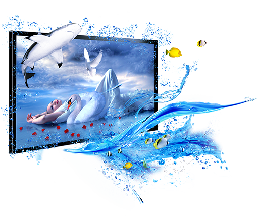 超新型智能广告机